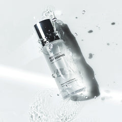 BIOEFFECT EGF Hydrating Facial Essence splashed with water drops