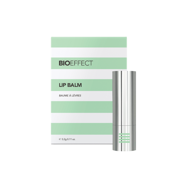 Bioeffect lip balm packaging on a white background